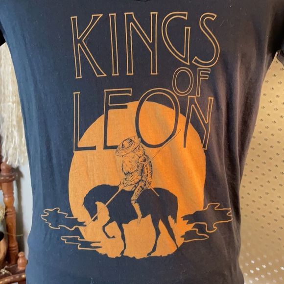 Kings of leons, Gaphic Band tee, Black - Picture 2 of 5